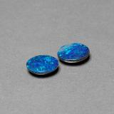 7mm x 5 Oval Cabochon Opal Doublet 1ct