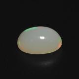 1 carat Multicolor Oval Cabochon Opal 8.5mmx6mm