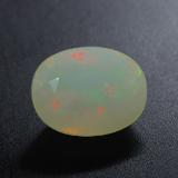 12x9mm Opal 3ct Oval Facet in Multicolor