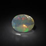 10mm x 8mm Oval Facet Opal 1.5ct