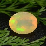 1.5 ct Transparent/Translucent Oval Facet Opal 10x8mm