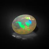 10x8mm Oval Facet Opal 1.5ct