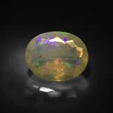 1.5 carat Multicolor Oval Facet Opal 10mm x 8mm