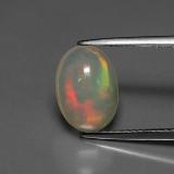 2.5 carat Multicolor Oval Cabochon Opal 11.5x8.5