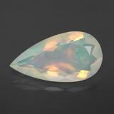 Click for Details 16.5mmx9mm Opal 2.5ct Pear Facet in Multicolor