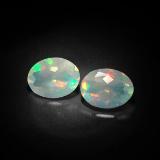 Click for Details 8mm x 6 Oval Facet Opal 1.5ct