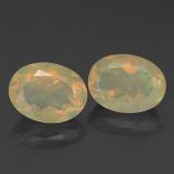Click for Details 2 ct Transparent/Translucent Oval Facet Opal 8x6