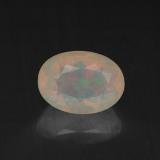 8mm x 6mm Oval Facet Opal 0.9ct