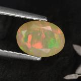 8mm x 6 Oval Facet Opal 0.7ct