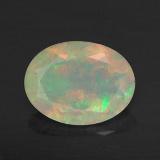8mm x 6 Opal 0.7ct Oval Facet in Multicolor