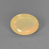 0.8 carat Multicolor Oval Facet Opal 8mmx6mm