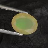 9x7mm Opal 1ct Oval Facet in Multicolor