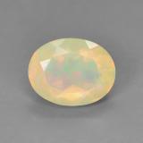 9mm x 7 Oval Facet Opal 1ct