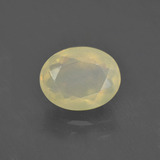 1 ct Transparent/Translucent Oval Facet Opal 9mm x 7