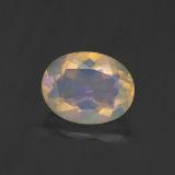 9mm x 7mm Oval Facet Opal 1ct