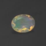 9x7 Oval Facet Opal 0.8ct