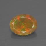 1.5 ct Transparent/Translucent Oval Facet Opal 10mmx8mm