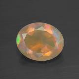 1.5 ct Transparent/Translucent Oval Facet Opal 10x8mm