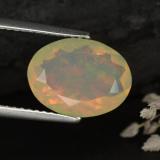 12mm x 9mm Oval Facet Opal 2ct
