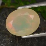 Click for Details 10x8 Opal 1.5ct Oval Facet in Multicolor