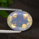10mm x 8mm Oval Facet Opal 1.5ct