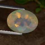 Click for Details 10x7.5mm Oval Facet Opal 1.5ct