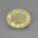 Click for Details 1.5 ct Transparent/Translucent Oval Facet Opal 10mm x 8