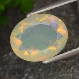 10x8 Oval Facet Opal 1.5ct