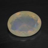 12mm x 9mm Opal 2.5ct Oval Facet in Multicolor