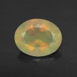 1.5 ct Transparent/Translucent Oval Facet Opal 10x8