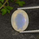 1.5 carat Multicolor Oval Facet Opal 10x8mm