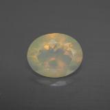10mm x 8mm Opal 1.5ct Oval Facet in Multicolor