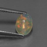 1 ct Transparent Oval Cabochon Opal 8x6