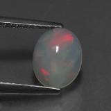 1 ct Transparent/Translucent Oval Cabochon Opal 9mm x 7mm