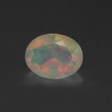 9mmx7mm Oval Facet Opal 1ct