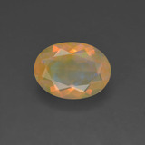 1 ct Transparent Oval Facet Opal 9.5x7mm