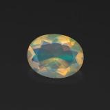 1 ct Transparent Oval Facet Opal 9x7