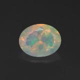 1 ct Transparent Oval Facet Opal 9x7