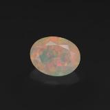 9mm x 7 Opal 1ct Oval Facet in Multicolor