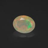 9mm x 7 Opal 1ct Oval Facet in Multicolor