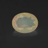 9x7mm Opal 1ct Oval Facet in Multicolor
