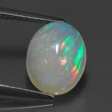 10.5mmx8.5mm Opal 2ct Oval Cabochon in Multicolor