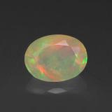 8mm x 6 Oval Facet Opal 0.9ct