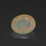 8mm x 6mm Oval Facet Opal 0.9ct