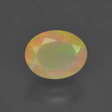 1.5 carat Multicolor Oval Facet Opal 9x7