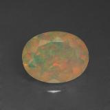 9x7 Opal 1ct Oval Facet in Multicolor