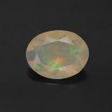 9mm x 7mm Oval Facet Opal 0.8ct