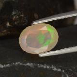 8mm x 6mm Oval Facet Opal 0.8ct