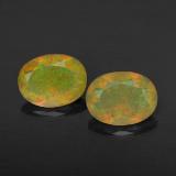 Click for Details 8x6 Oval Facet Opal 1.5ct
