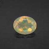 10mm x 8mm Oval Facet Opal 1.5ct
